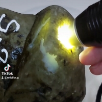 南齊 糯冰種 賭鐲料